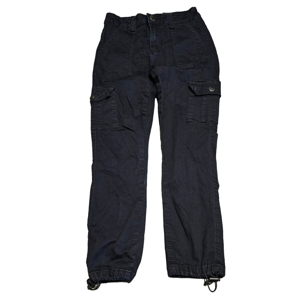 Girls V.I.P Black Cargo Pants